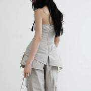 Asymmetric Draped Camisole