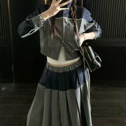 Colorblock Top or Pleated Skirt
