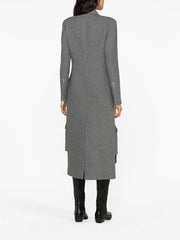 Multi-Pocket Longline Coat