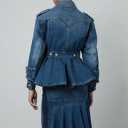 Stand-Collar Pocket Jacket
