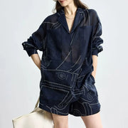Patterned Shirt or Shorts