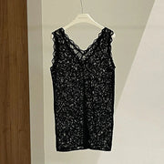 Floral Lace Sleeveless Top