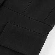 Short-Sleeve Belted Jacket