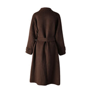 Tie-Waist Longline Coat
