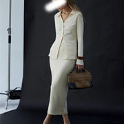 Fitted Shirt or Midi Skirt