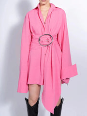 Oversized Longline Button Shirt