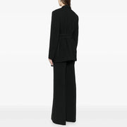 Tie-Waist Blazer and Pants Set