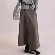 Wide-Leg Cropped Pants