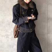 Contrast-Stitch Jacket or Pants