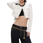Cropped Jacket or Mini Skirt