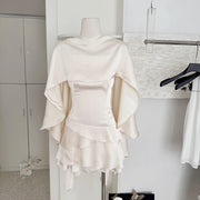 Tiered Ruffle Mini Dress
