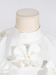 Floral Applique Sleeveless Dress