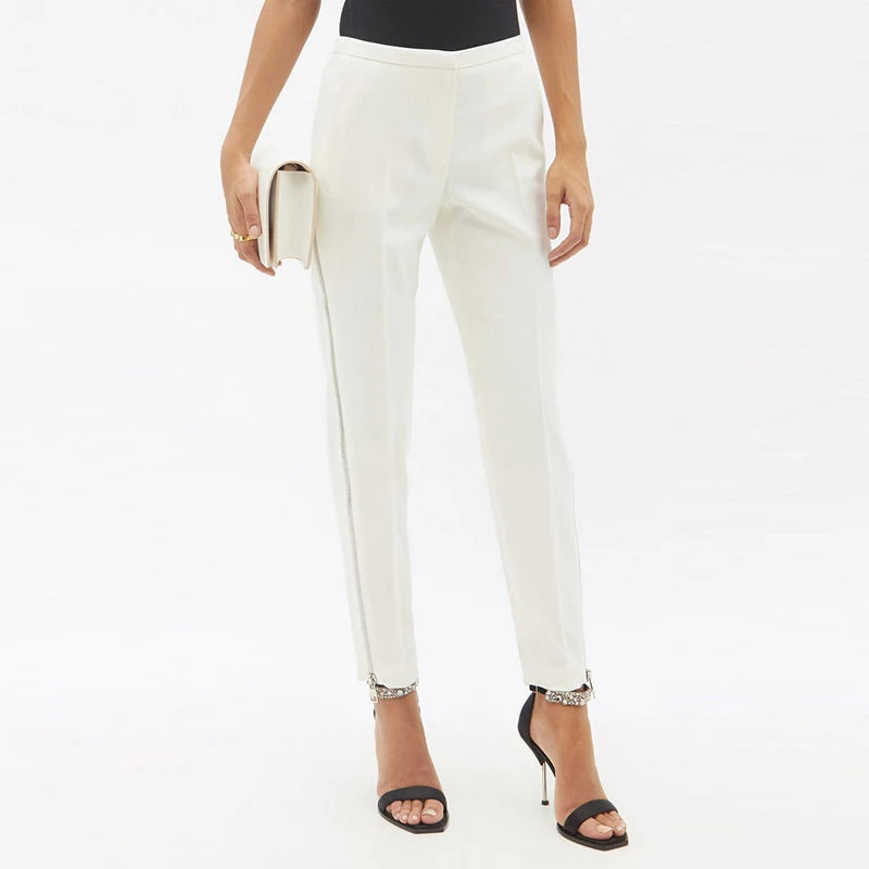 Tailored Cropped Pants