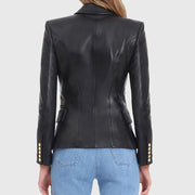Double-Breasted Fitted Jacket