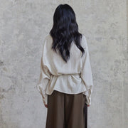 Striped Patch-Pocket Shirt