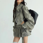Cropped Jacket or Skirt