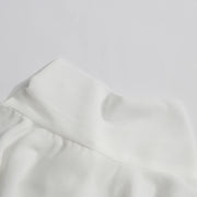 Tie-Neck Asymmetric Blouse