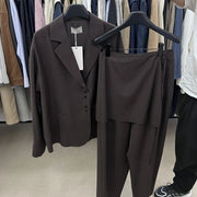 Relaxed Blazer and Pants Set