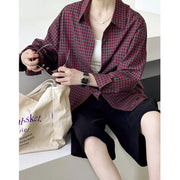 Checked Long-Sleeve Shirt